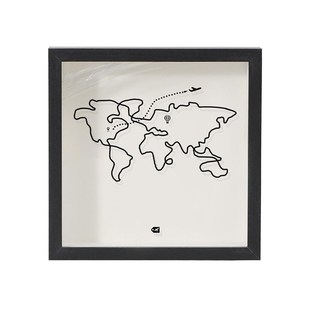 时光碎片画框旅行记录相框门票飞机票火车票票根展示架收藏收纳盒