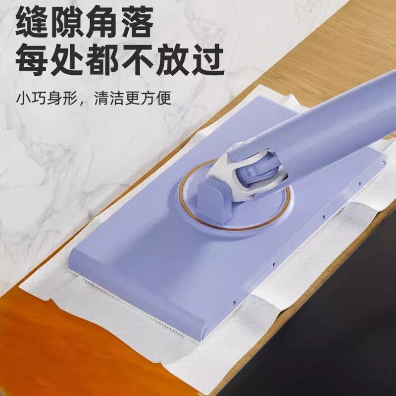 洗脸巾拖把自动夹布懒人小拖把家用一拖净二次利用免手洗手脏清洁,家庭/个人清洁工具,平板拖把,淘宝优惠券,粉丝福利购,淘宝优惠卷