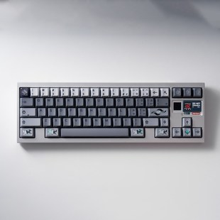 边界外设秘银主题键帽夜光镭射原厂高度1.7厚度PBT+OPC夜魔wootin