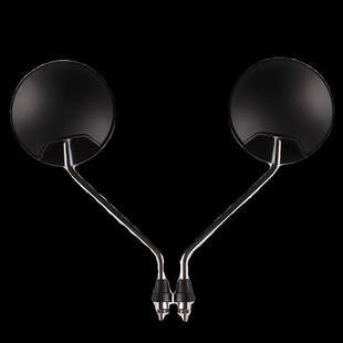 适用绿驹电动车后照镜星辰佳悦美仑美奂微笑电动车高清圆镜后视镜