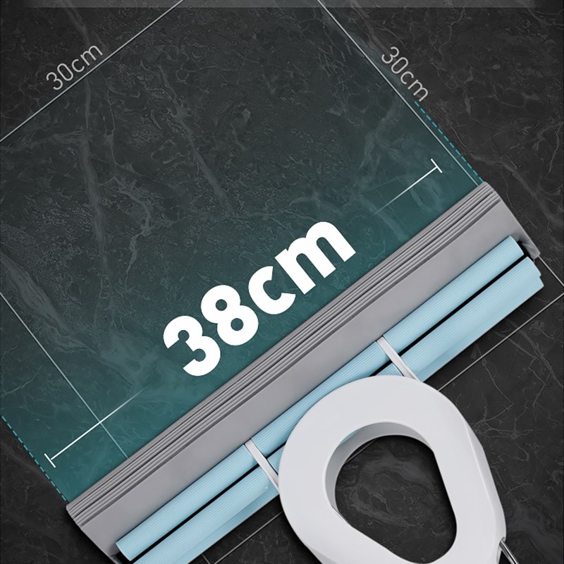 美丽雅双排轮懒人免手洗家用挤水拖把28ICM拖地板瓷砖吸水干湿两