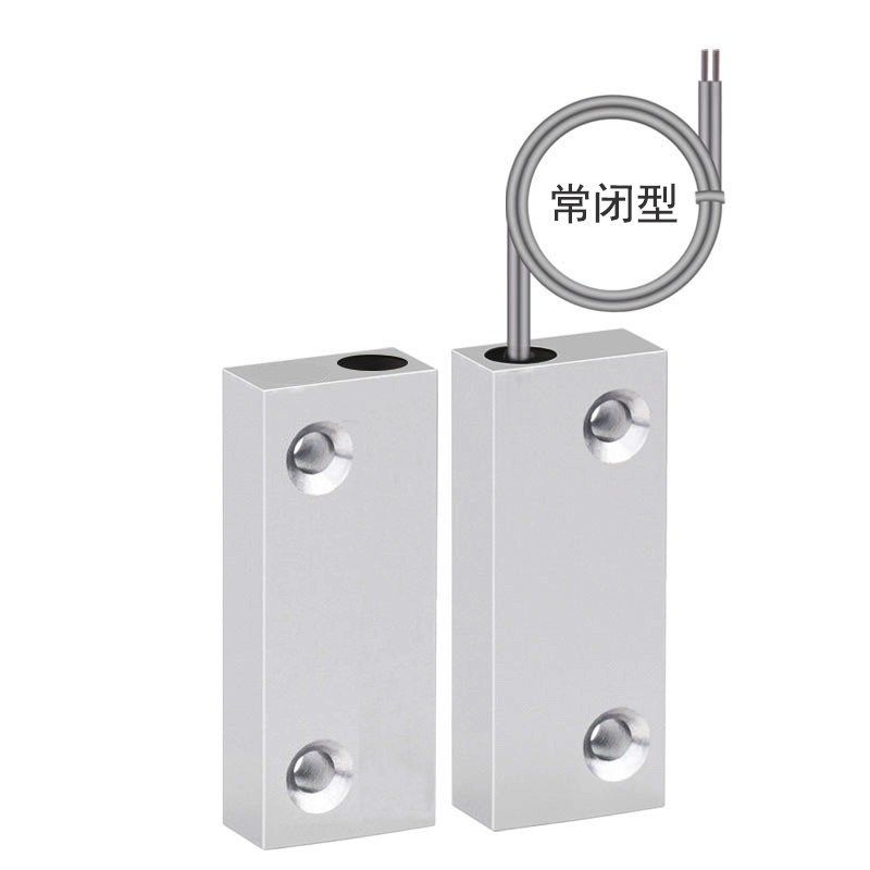 门磁防盗报警器 家用有线常闭门磁 有线防盗器门磁 门窗报警器