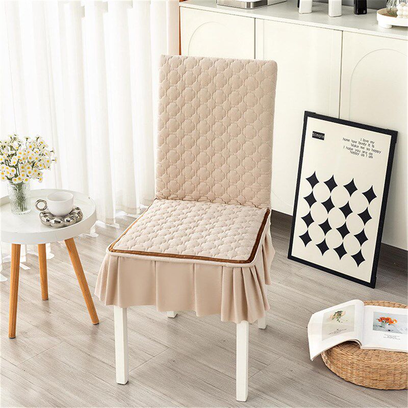 椅子垫子坐垫四季通用套罩靠背一体加厚防滑餐桌凳连体中式座椅垫