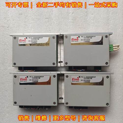 G-DCWHI6/200EEAP Elmo控制器 工业自动化伺服驱动模块议价维修
