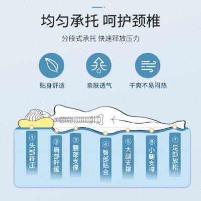 天然乳胶床垫5CM橡胶1米8薄垫10cm席梦思宿舍软垫压缩可拆洗折叠
