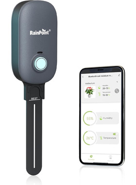 RainPoint 蓝牙 土壤温湿度传感器检测温度 湿度 户外 园林 工具