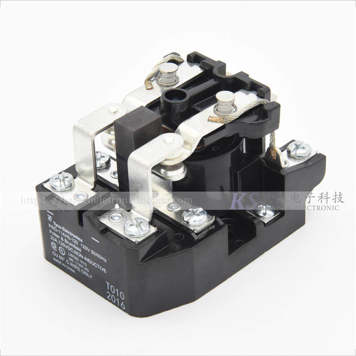 TE TYCO PRD-11AH0-120 PRD系列120V 20A UL CSA交流继电器接触器