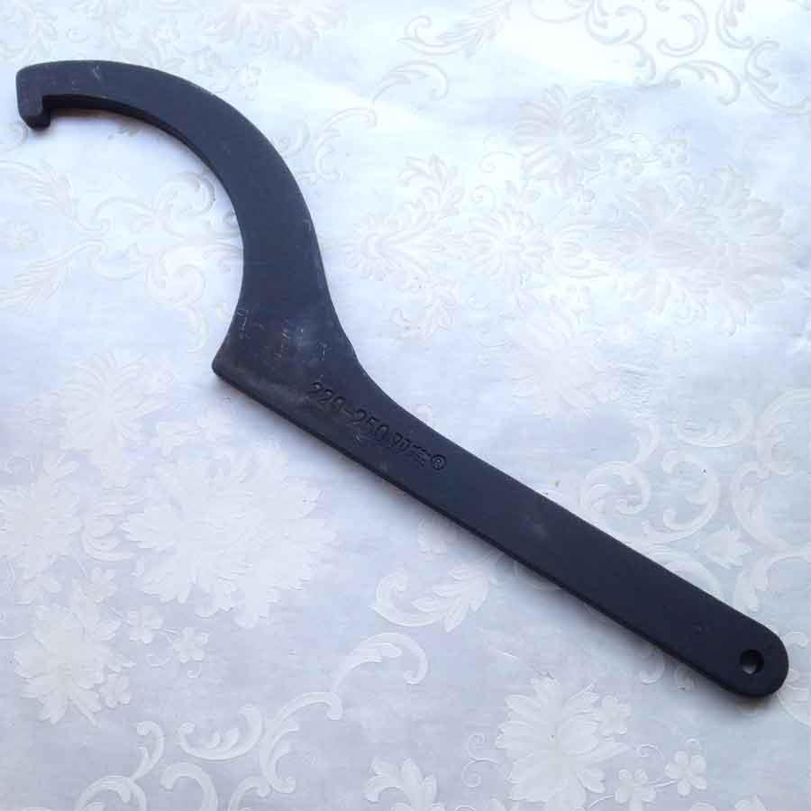 220-250月牙扳手/并帽扳手/圆螺母扳手/数控扳手/侧面孔勾型扳手