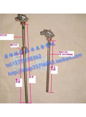 客户订货WZPK2-336A PT100 &amp;Phi;8x150