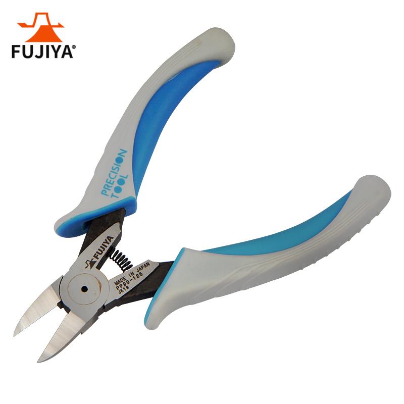 日本FUJIYA富基亚PP90-125/150塑料斜口钳斜咀斜嘴钳子树脂模型剪