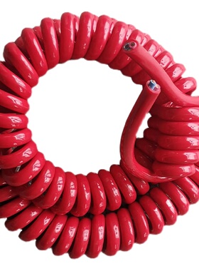 电磁吸盘弹簧线161025平方912米2芯起重机行车龙门吊电动葫芦电缆