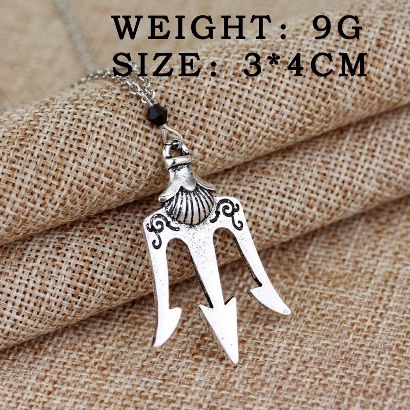 新品Percy Jackson Necklace sword/HALF Blood Flying Horse/Tri