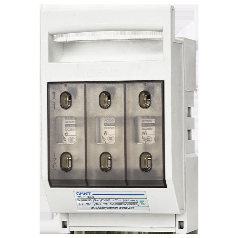 。NHR17-100 250/30熔断器式隔离开关熔芯保险丝底座安160A