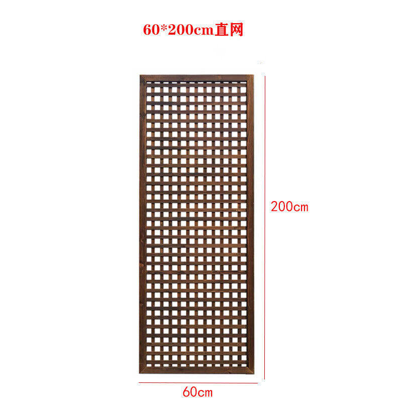 供木栅栏屏风隔断木网格爬藤花架木篱笆别墅花园围栏护栏花园卡新