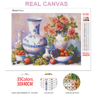 Painting Diamond Fruit Full Emb EverShine Square DIY