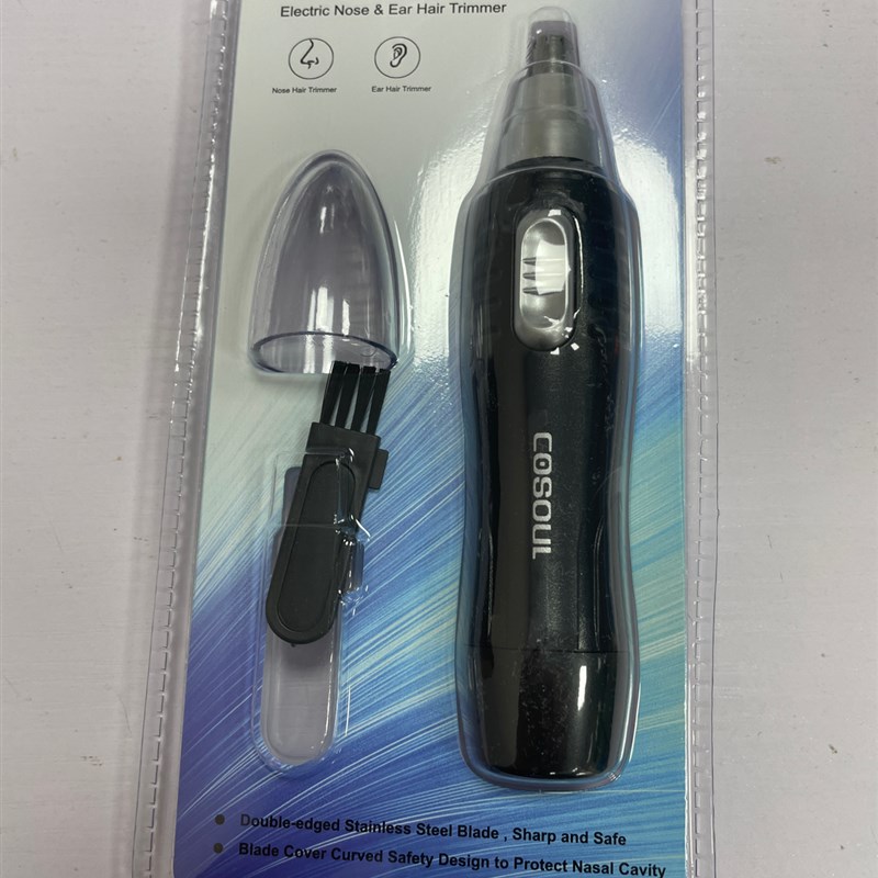 Nose Hair Trimmer Electric Removal Dual-blade Clipper Razor