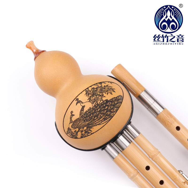 丝竹之音云南楠竹双调葫芦丝通用型民族乐器成人儿童通用专业演奏