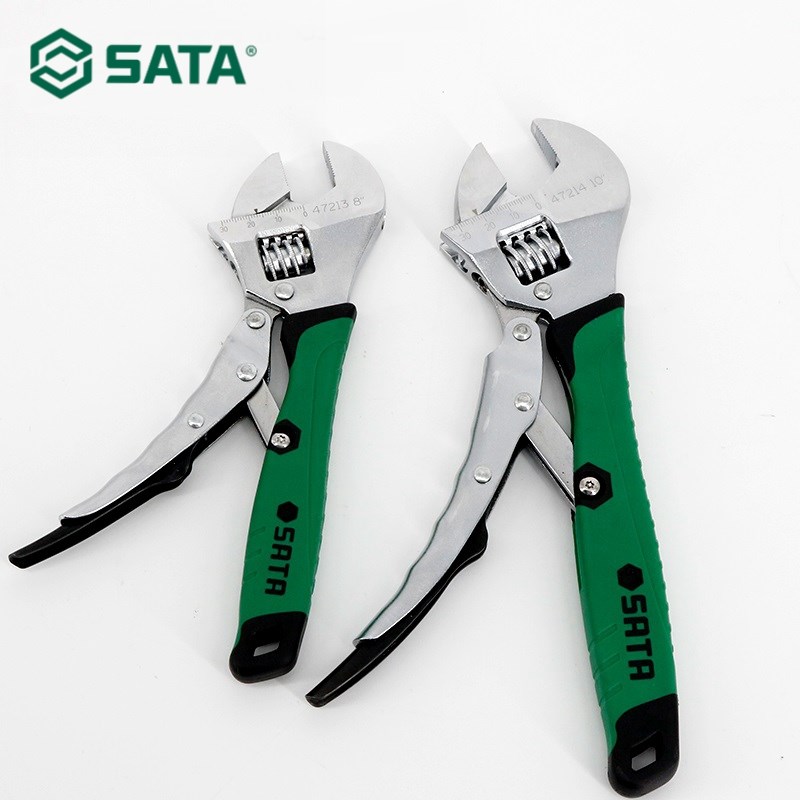 SATA Multi function Anti skid Vigorously Adjustable Wrench