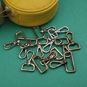 Metal KRABALL 38mm DIY Buckles 20pcs Lobster Clasp