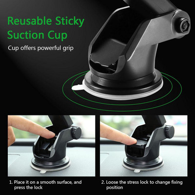 新品Group Vertical Windshield Gravity Sucker Car Phone Holde