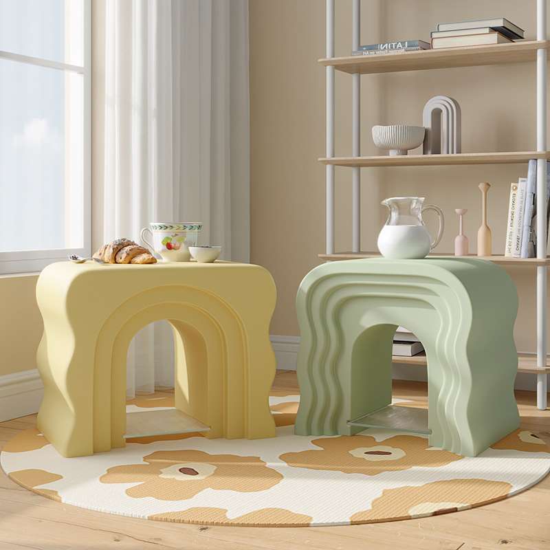 北欧ins风大型落地摆件客厅沙发旁边几卧室牀头柜茶几家居装饰品