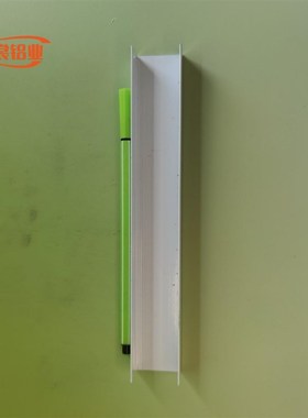 白色U型铝槽30191内宽28mm铝合金槽铝 导轨铝槽铝条 工业铝槽