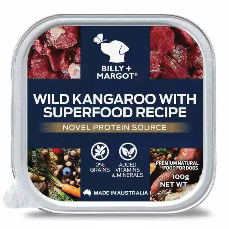 Billy & Margot - Wet Dog Food - 5 Flavors (9*100g)