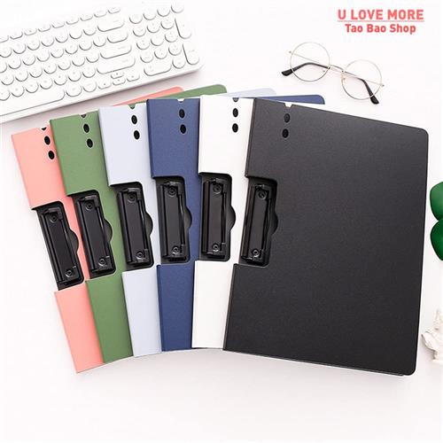 A4 File Folder Clipboard Writing Pad Memo Clip Board Double