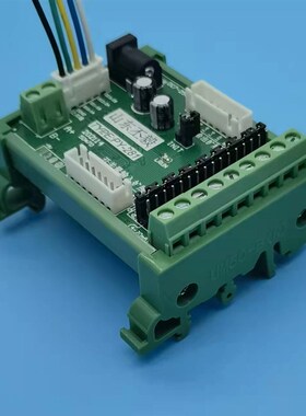 模拟量8AI 4DI 0-5V/4-20mA转 RS485 识别2组 轴旋转编码器PY-281