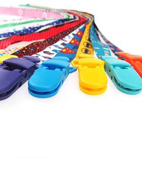 1pcs Adjust Baby Pacifier Clip Chain Ribbon Dummy Holder Chu