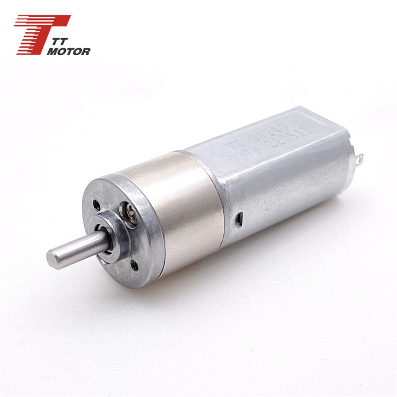 库存现货 6V减速马达 100转出轴10MM 16mm微型齿轮箱减速电机马达