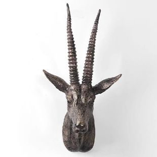 European home Animal head Wall 新品 living decoration room
