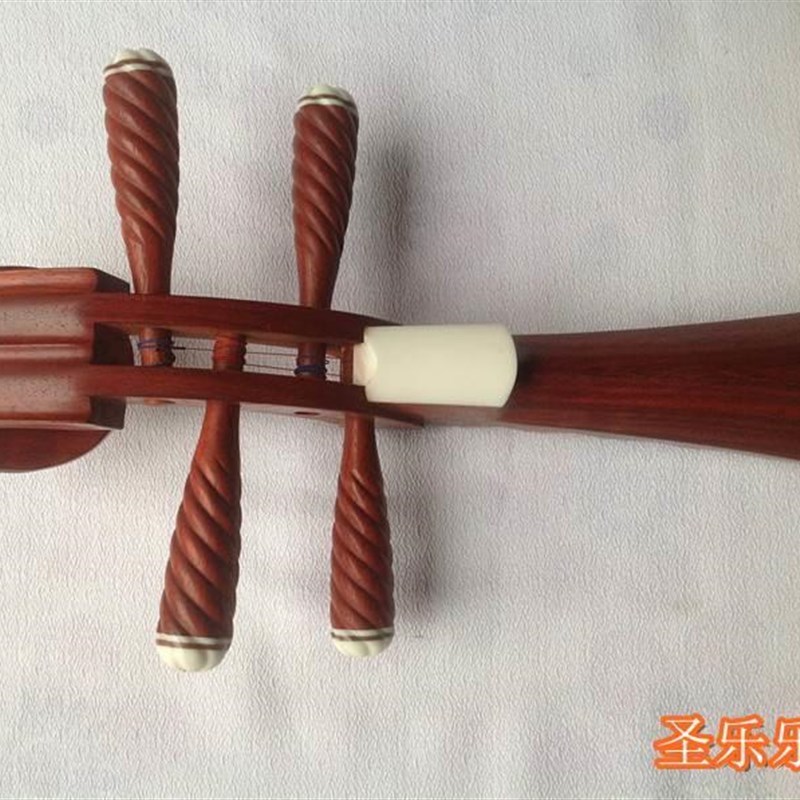 l包邮专非业红木琶花梨抛光琵琶民族乐器琵洲木红木成人琵琶赠配