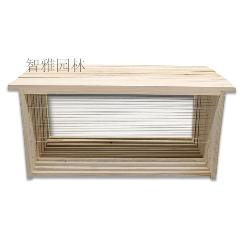 新品半成品巢框杉木带铜眼组装好养蜂具工具中蜂巢础标准蜜蜂箱