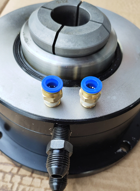 极速0640油压夹座气动夹座 加工中心 钻孔 攻牙 铣床 快速夹具省