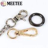 Buckles Spring Lobster Swivel Metal Clasps 10Pcs Ring