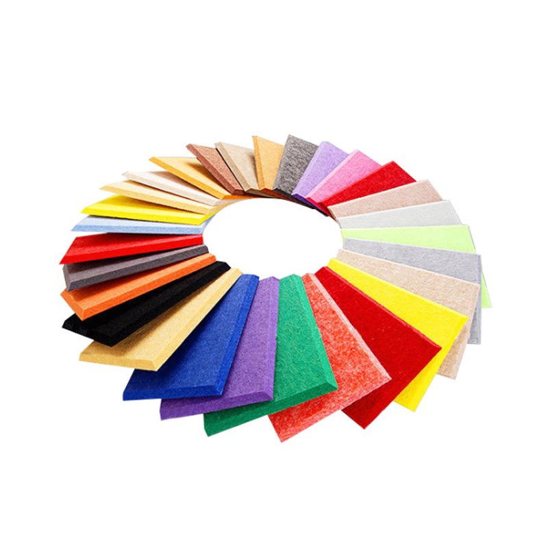 聚酯纤维吸音板家用卧室墙面装饰隔音板琴房KTV录音棚阻燃消噪音