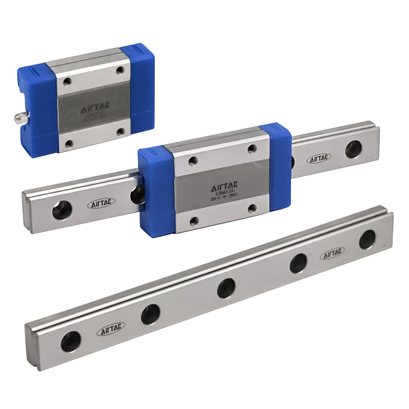 亚德客微型滑块导轨LRM9L1/7N1/5L1/9N1/7N1/9N1/9L1-BK-N-H