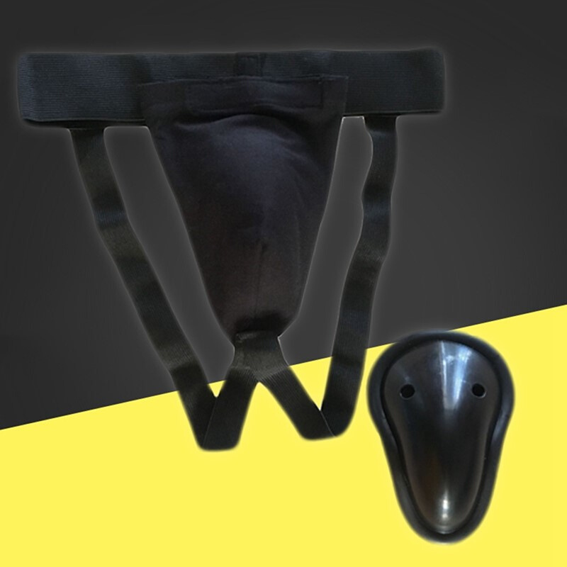 Groin Guard Protective Safety Cup Martial Arts Kick Boxing C