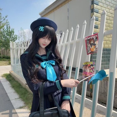 秋季新款青三本长袖套装学生