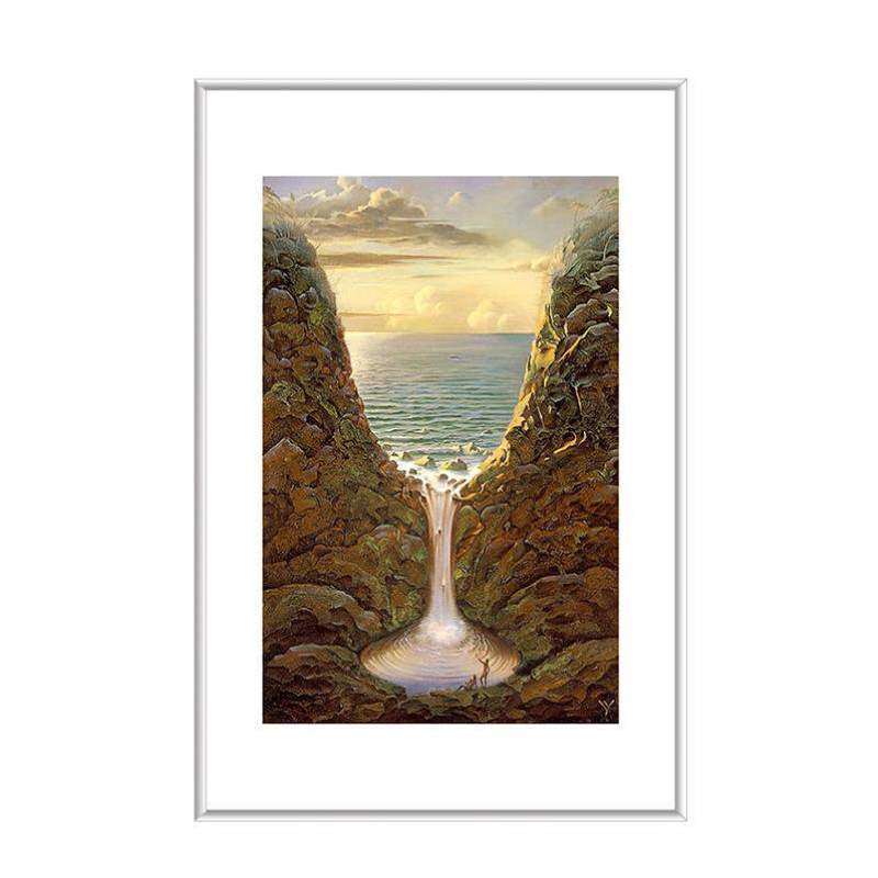 多挂图咨询室墙画双关装饰包邮心理走廊可能不错觉3墙贴幅双歧图