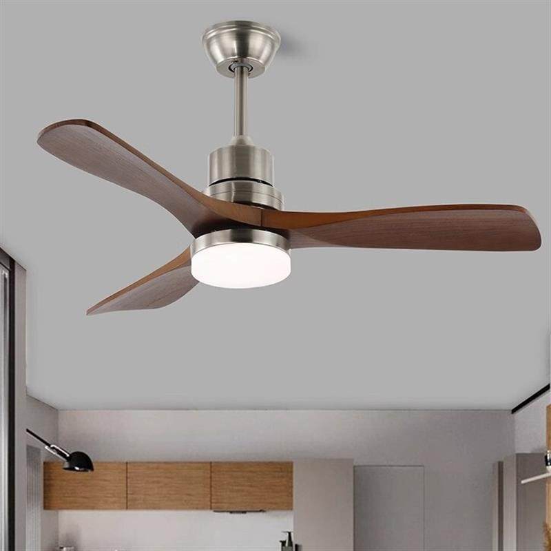 适配法式中古风餐厅灯卧室书房复古变频风扇灯大风力实木静音吊扇,家装灯饰光源,客厅吊灯,淘宝优惠券,粉丝福利购,淘宝优惠卷