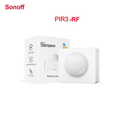 适配SONOFF PIR3-RF 433 RF无线人体传感器智能家居远程控制APP