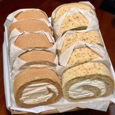 超人气瑞士卷网红蛋糕动物奶油顺