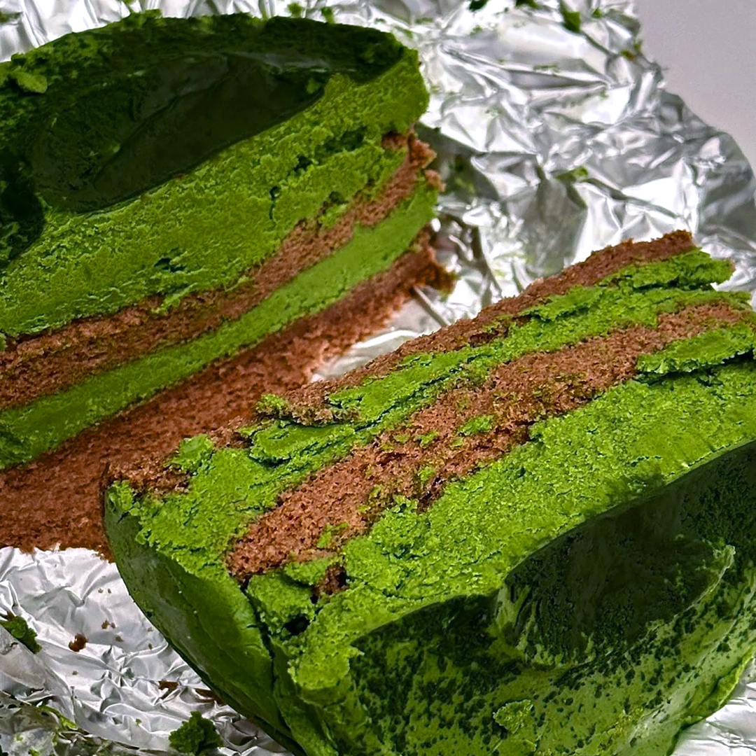 【动物奶油】MCT抹茶脆皮生巧饼