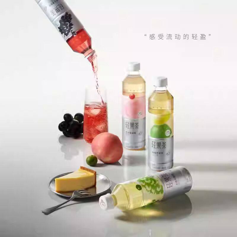 喜茶轻果茶果味茶饮料450ml*15瓶整箱便利店商超餐馆饮品