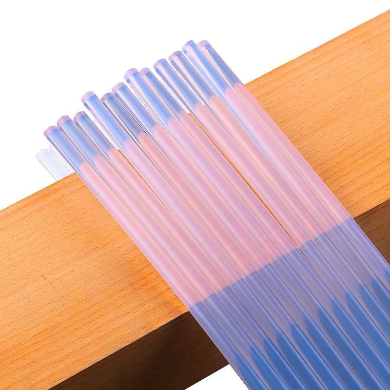热熔胶棒7mm11mm强力透明热溶胶条热熔胶枪手工DIY高粘速溶胶棒