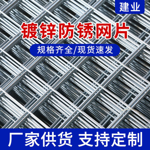 钢丝网镀锌铁丝网片铁网围栏网格网小孔钢格栅加粗钢筋狗笼养殖网