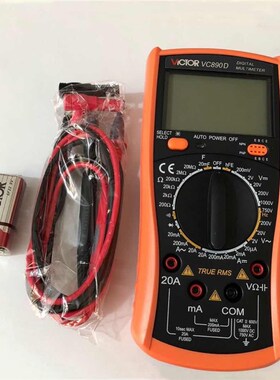 VC890D VC9801A+万用表数字高精度全自动维修电工万能表