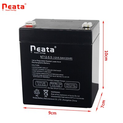 贝德音响BD-H157万利达 6FM5.5音响电瓶12v5.5AH能特蓄电池NEATA